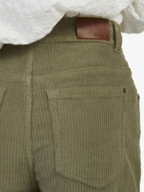 14 Womens Jarvis Corduroy Trousers Beige URJNP03046 Roxy