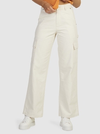 11 Womens Lefty Cargo Trousers Yellow URJNP03053 Roxy