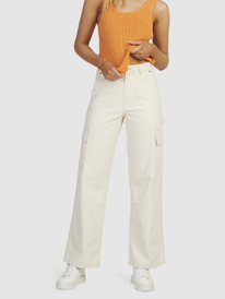12 Womens Lefty Cargo Trousers Yellow URJNP03053 Roxy