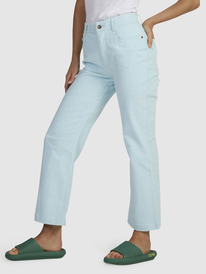 8 Parliamentia - Corduroy broek voor Dames Blue URJNP03057 Roxy