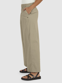 5 Womens Lekeitio Bay Beach Trousers Brown URJNP03060 Roxy
