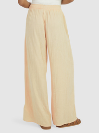 9 Womens Shimae Cropped Palazzo Trousers Pink URJNP03063 Roxy