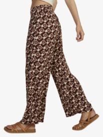 8 Womens Aloha Sessions Palazzo Pants Red URJNP03066 Roxy