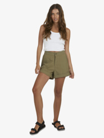 7 Womens Alta Shorts Beige URJNS03021 Roxy