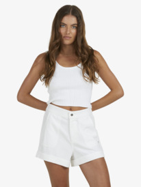 roxy, Womens Alta Shorts, MARSHMALLOW (wbt0) ALTA SHORT URJNS03021