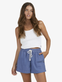 roxy, Womens Lekeitio Beach Shorts, BIJOU BLUE (bng0) LEKEITIO BEACH URJNS03022