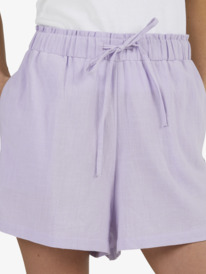6 Place To Be 6" Knit Shorts Purple URJNS03035 Roxy