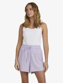 1 Place To Be 6" Knit Shorts Purple URJNS03035 Roxy