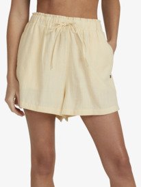 2 Place To Be 6" Knit Shorts Beige URJNS03035 Roxy