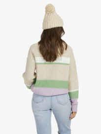 roxy, Womens Silent Saturday Crew Neck Sweater, PURPLE ROSE (png0) SILENT SATURDAY URJSW03021