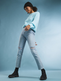 5 Womens Coming Home Jumper Blue URJSW03028 Roxy