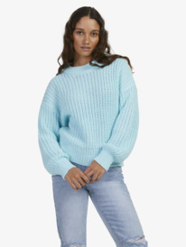 6 Womens Coming Home Jumper Blue URJSW03028 Roxy