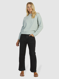 1 Womens Miss It All Jumper Blue URJSW03034 Roxy