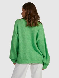 roxy, Little Dume - Pull oversize pour Femme, GREEN DREAM (gns0) Little Dume - Oversized Jumper for Women URJSW03038
