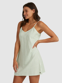5 Shine A Light Woven Strappy Dress Green URJWD03114 Roxy