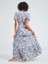 2 Womens Slow Down Song Maxi Dress Blue URJWD03136 Roxy