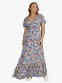 10 Womens Slow Down Song Maxi Dress Blue URJWD03136 Roxy