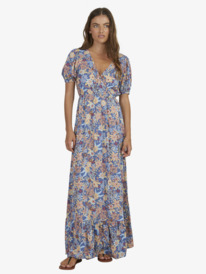 6 Womens Slow Down Song Maxi Dress Blue URJWD03136 Roxy