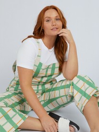 1 Womens Sweet Note Printed Jumpsuit Green URJWD03144 Roxy