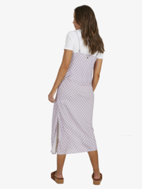 roxy, Womens Heatwave Midi Dress, PARADISO PLAID MINI (teh8) HEATWAVE SLIP DRESS URJWD03149