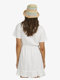 roxy, Womens Zenith Wrap Dress, BRIGHT WHITE (wbb0) ZENITH WRAP TEXTURE URJWD03151