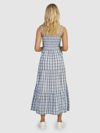 14 Womens Sunnier Shores Midi Dress Blue URJWD03157 Roxy