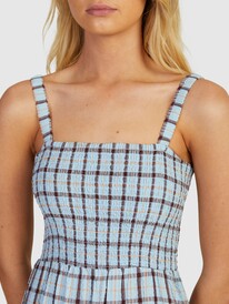 16 Womens Sunnier Shores Midi Dress Blue URJWD03157 Roxy