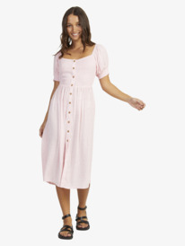 1 Womens Sunshine Mind Midi Dress  URJWD03181 Roxy