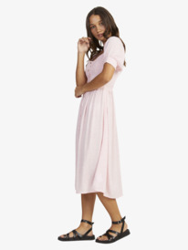 3 Womens Sunshine Mind Midi Dress  URJWD03181 Roxy