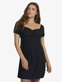 0 Womens Aloha Sessions Mini Dress Black URJWD03198 Roxy
