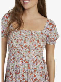 4 Womens Hello Petal Mini Dress Orange URJWD03205 Roxy