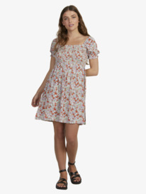 1 Womens Hello Petal Mini Dress Orange URJWD03205 Roxy