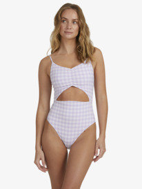 0 Heart The Check - Maillot de bain une pièce pour Femme Violet URJX103036 Roxy