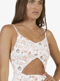 6 Sunset Kiss One-Piece Swimsuit White URJX103038 Roxy
