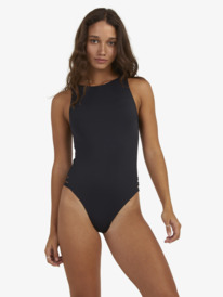 roxy, Womens Roxy Love One-Piece Swimsuit, ANTHRACITE (kvj0) ROXY LOVE ONE PIECE URJX103060