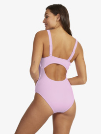 Rib ROXY Love New - High Leg One-Piece Swimsuit  for Women  URJX103065