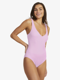 Rib ROXY Love New - High Leg One-Piece Swimsuit  for Women  URJX103065