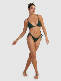 6 Mimi Tiki Tri Bikini Top Green URJX303078 Roxy