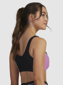 roxy, Womens Ace Bralette Bikini Top, ANTHRACITE (kvj0) ACE BRALETTE URJX303080