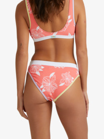 7 Rocky Rights - High Waist Bikiniunterteil für Frauen Rosa URJX403039 Roxy