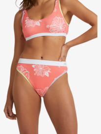 3 Rocky Rights - High Waist Bikiniunterteil für Frauen Rosa URJX403039 Roxy