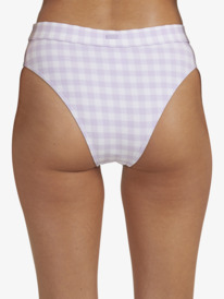4 Heart The Check Moderate Coverage Bikini Bottoms Purple URJX403055 Roxy