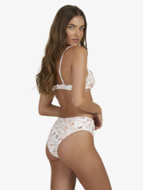 1 Sunset Kiss High Waist - Bas de bikini couvrance légère pour Femme Blanc URJX403059 Roxy
