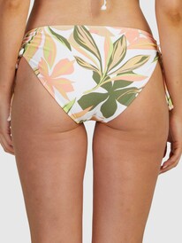 roxy, Womens Subtly Salty Reg Bikini Bottom, BRIGHT WHITE SUBTLY SALTY FLAT (wbb9) SUBTLY SALTY REG BIKINI BOTTOM URJX403070