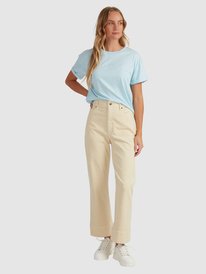 5 Surfing In Sunshine Screen Tee Blue URJZT03623 Roxy