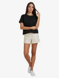 5 Womens Surfing In Sunshine T-Shirt Black URJZT03623 Roxy