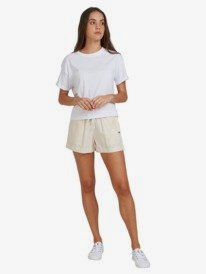 6 Surfing In Sunshine - T-shirt para Mulher Branco URJZT03623 Roxy