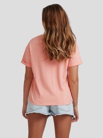 2 Womens Surfing In Sunshine T-Shirt Pink URJZT03623 Roxy