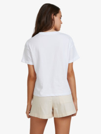 3 Surfing In Sunshine - T-shirt para Mulher Branco URJZT03623 Roxy