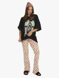 15 Sweet Sunshine - T-shirt oversize pour Femme Noir URJZT03708 Roxy